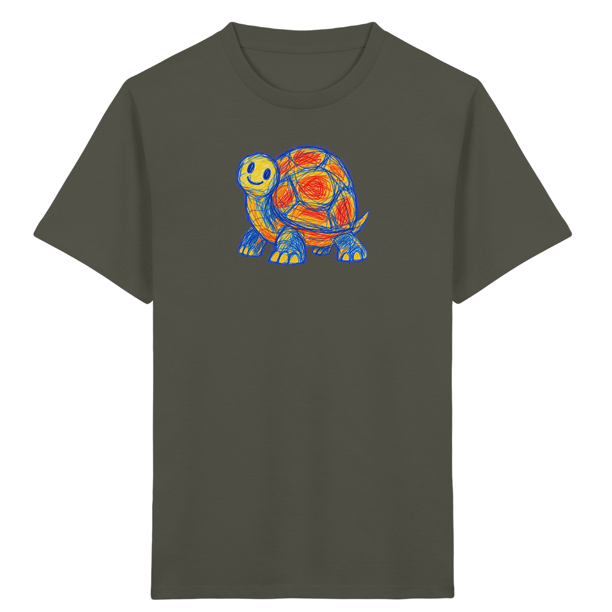 Panzerpummel Kritzelmonster Shirt - Kinder Bio T-Shirt