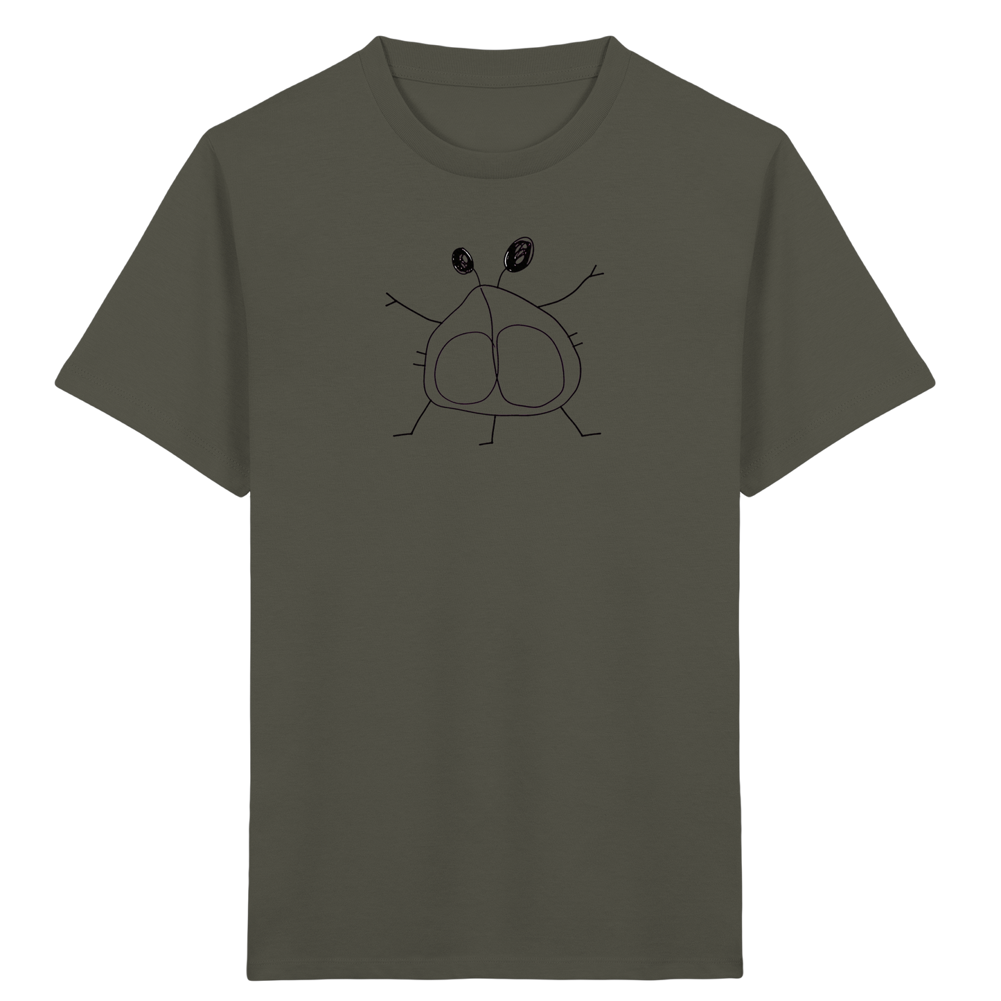 Kinder T-Shirt – Breites Doppelbauch Kreiswesen
