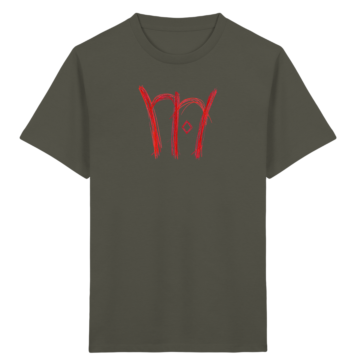 Dunkelrotes Wackeltor Kinder T-Shirt - Kinder Bio T-Shirt
