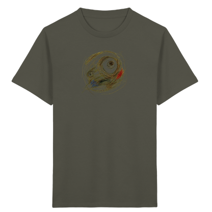 Cooles Monster T-Shirt im Scribble-Look - Kinder Bio T-Shirt