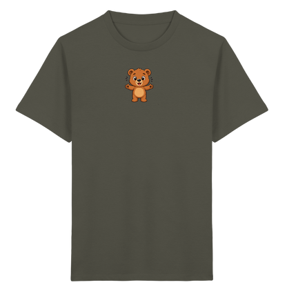 Bären-Umarmung: Fröhliches Kinder-T-Shirt - Kinder Bio T-Shirt