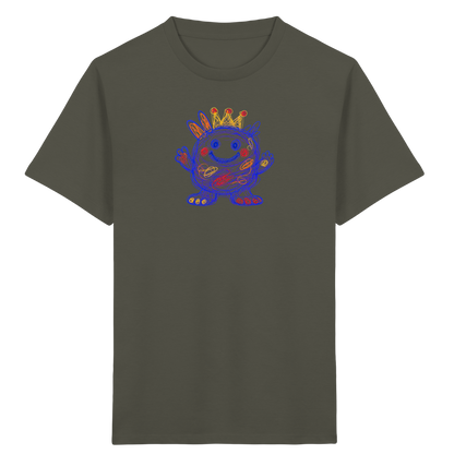 Kringelkrone Kritzelmonster Kinder Shirt - Kinder Bio T-Shirt