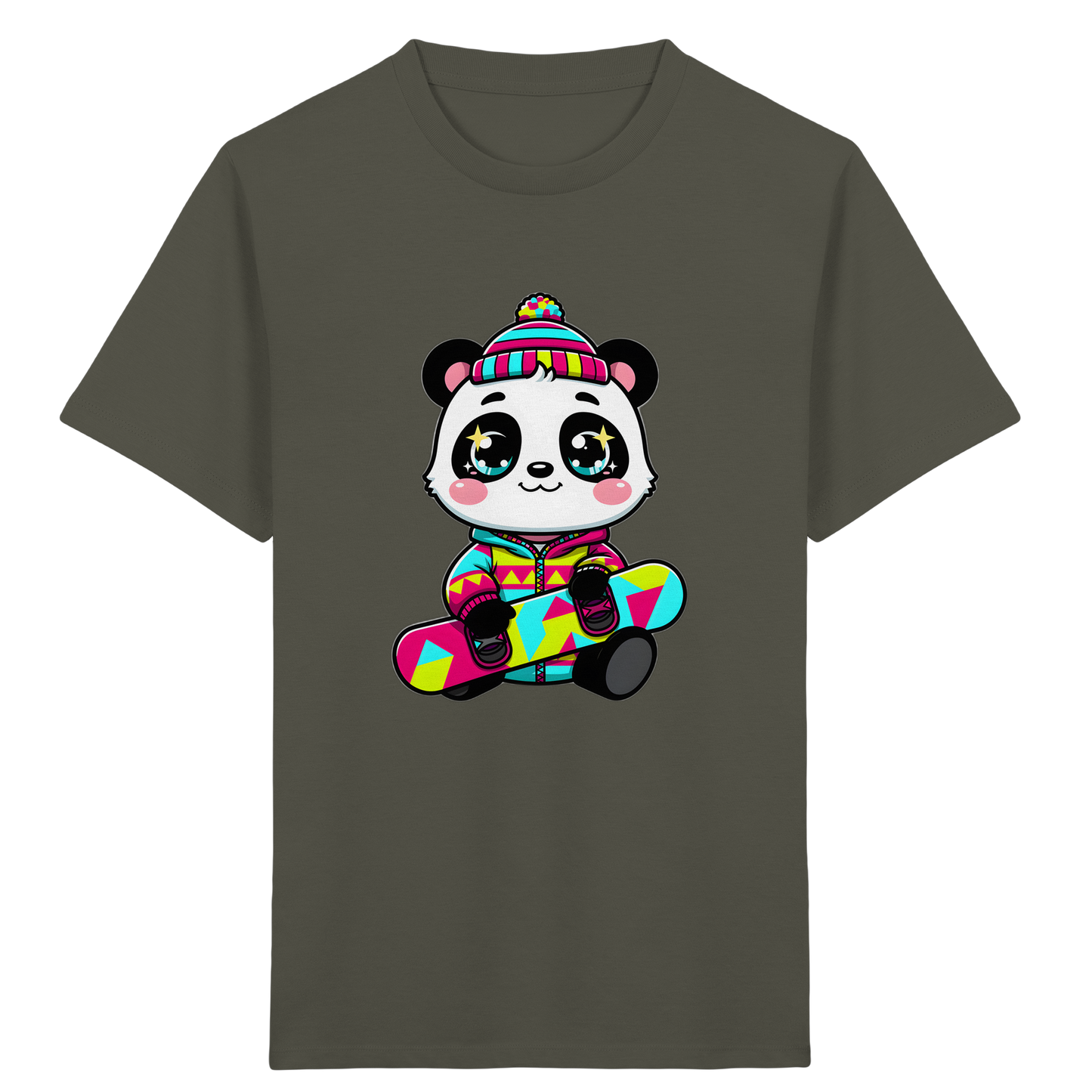 Panda-Snowboarder: Winter-Abenteuer Shirt