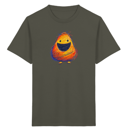 Zahnloses Grinsen Monster Shirt - Kinder Bio T-Shirt