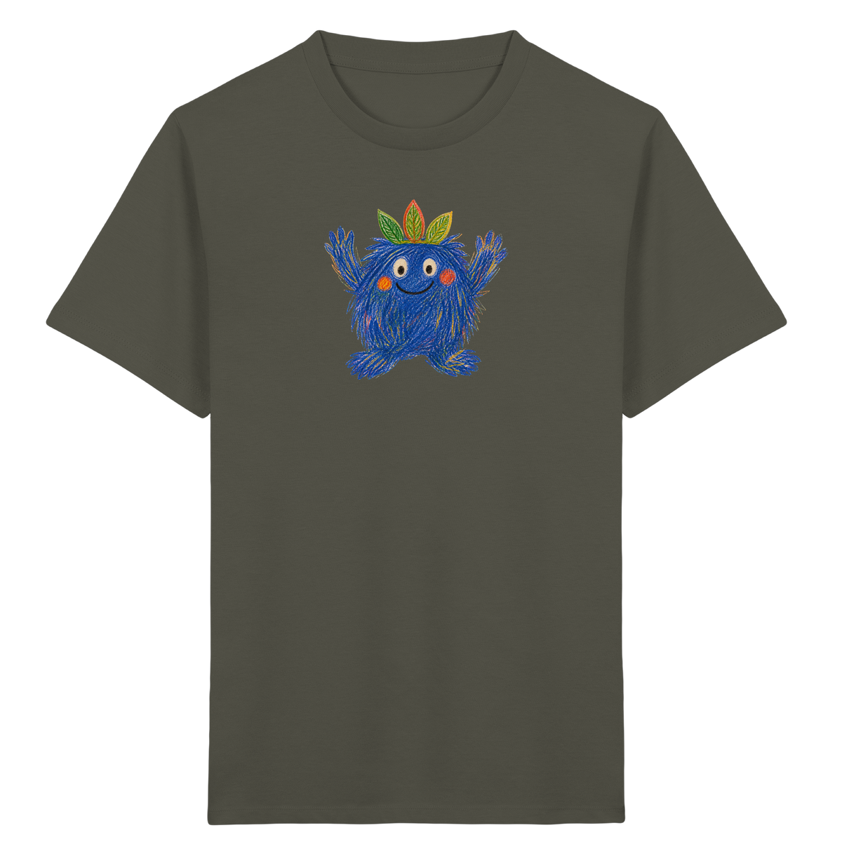 Blätterzottel Kinder Monster Shirt - Kinder Bio T-Shirt