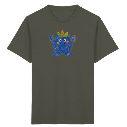 Blätterzottel Kinder Monster Shirt - Kinder Bio T-Shirt