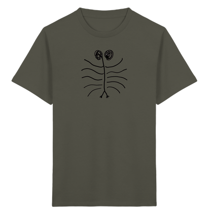 Flügelrippen Figur für Kinder - Kinder Bio T-Shirt