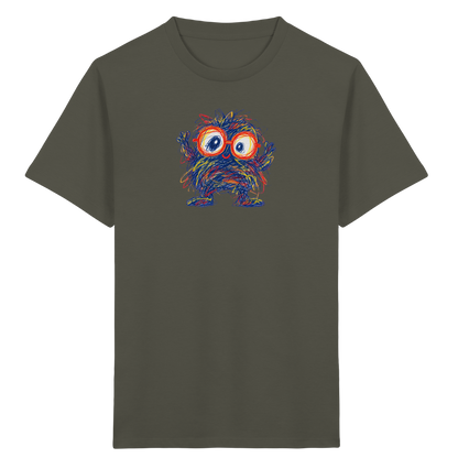 Brillenknäuel Kritzelmonster Shirt - Kinder Bio T-Shirt