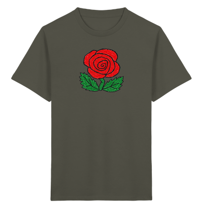 Kritzel-Rose Kinder T-Shirt - Kinder Bio T-Shirt
