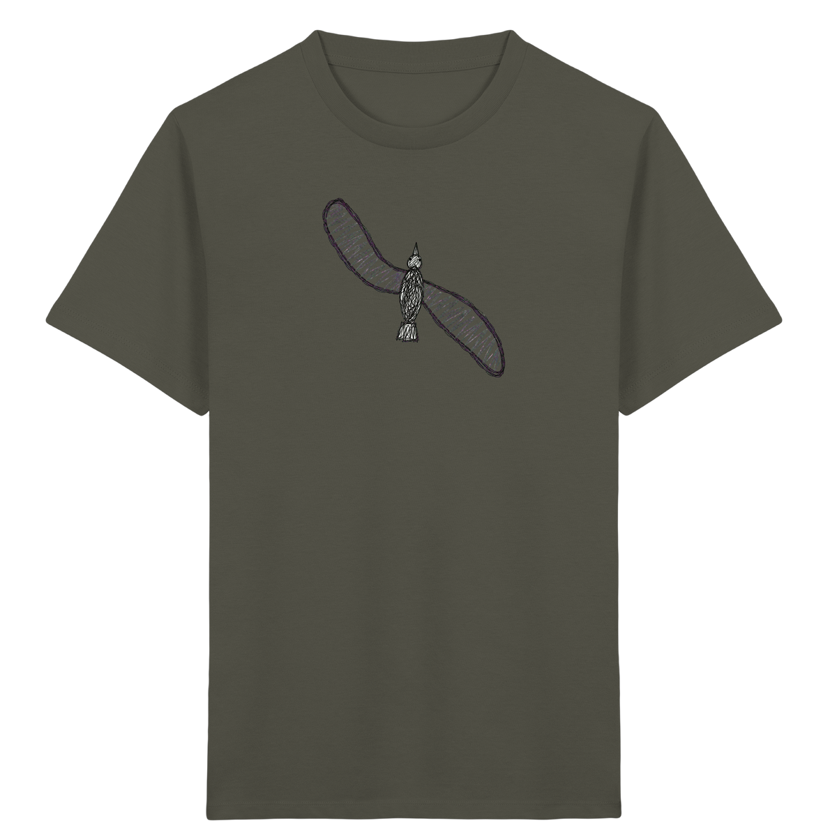 Möwe von oben Shirt - Kinder Bio T-Shirt