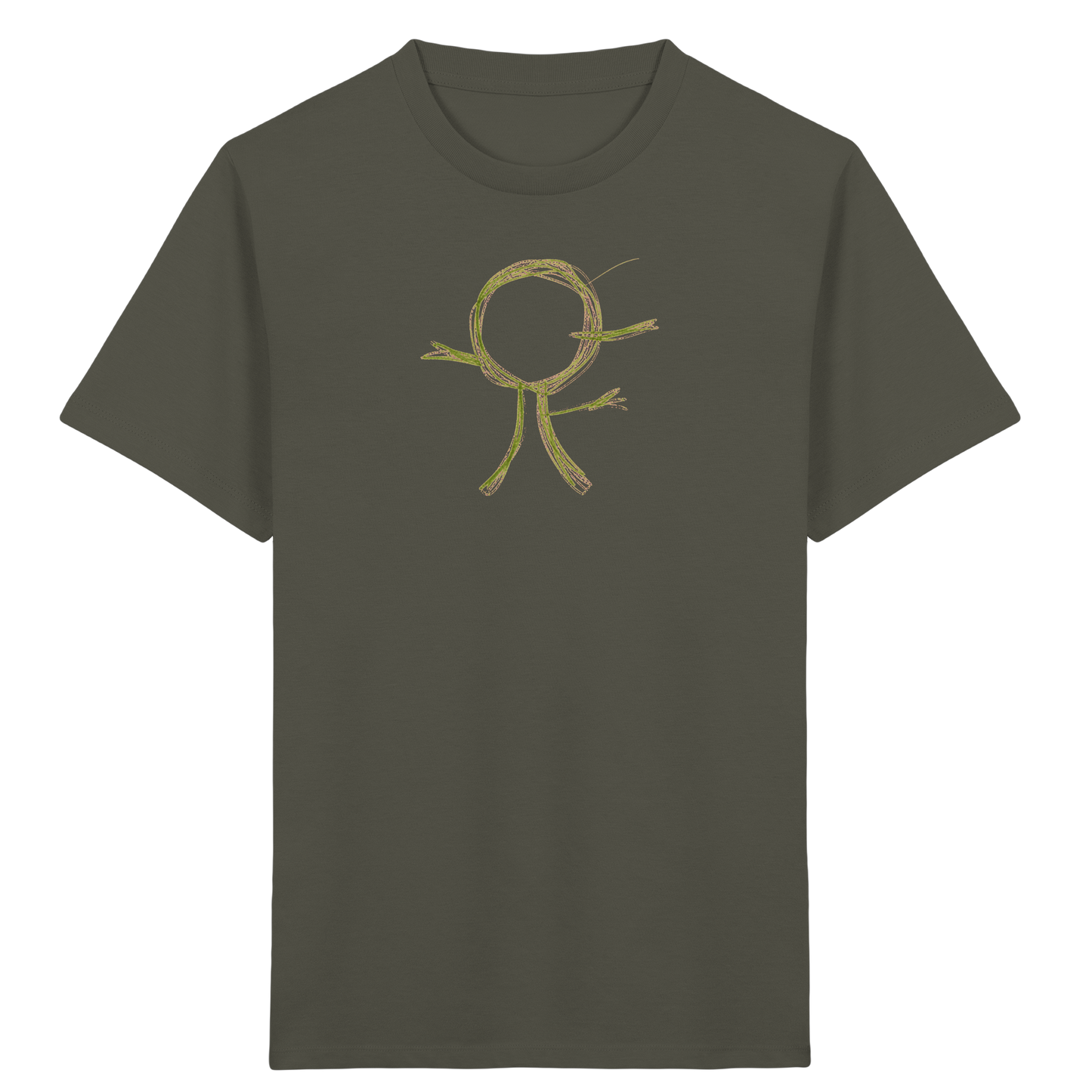 Apfelgrüner Wackelbaum für Kinder - Kinder Bio T-Shirt