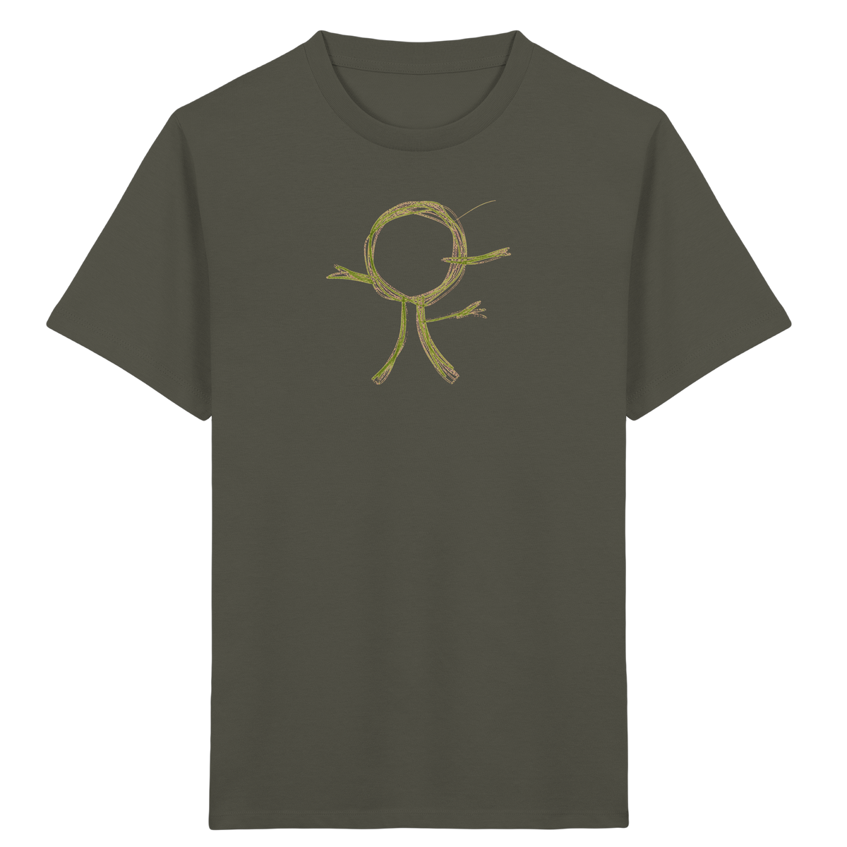 Apfelgrüner Wackelbaum für Kinder - Kinder Bio T-Shirt