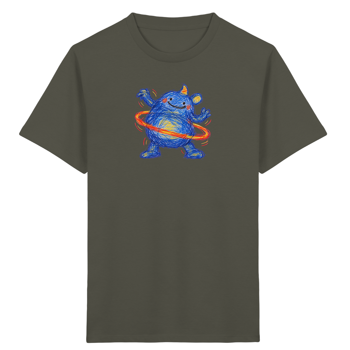 Reifenwirbler Kritzelmonster Shirt - Kinder Bio T-Shirt