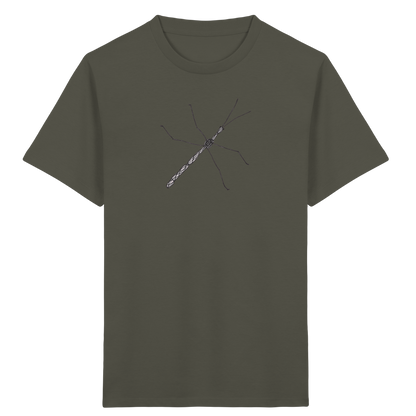 Stabheuschrecke von oben - Kinder Bio T-Shirt