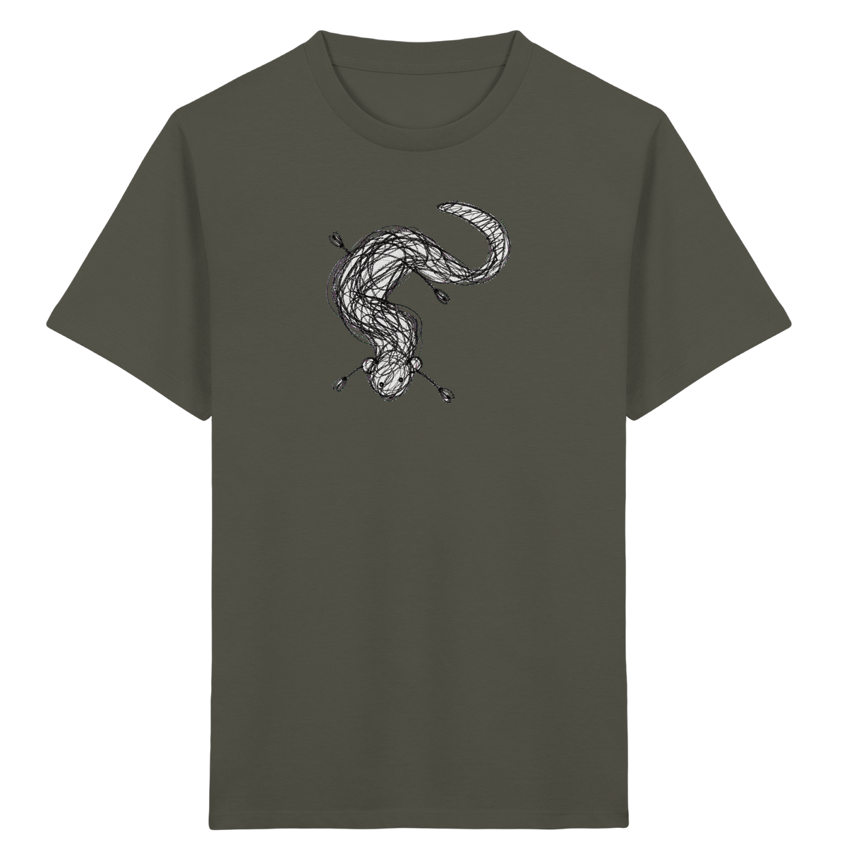 Frettchen von oben Kinder-Shirt - Kinder Bio T-Shirt