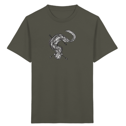Frettchen von oben Kinder-Shirt - Kinder Bio T-Shirt