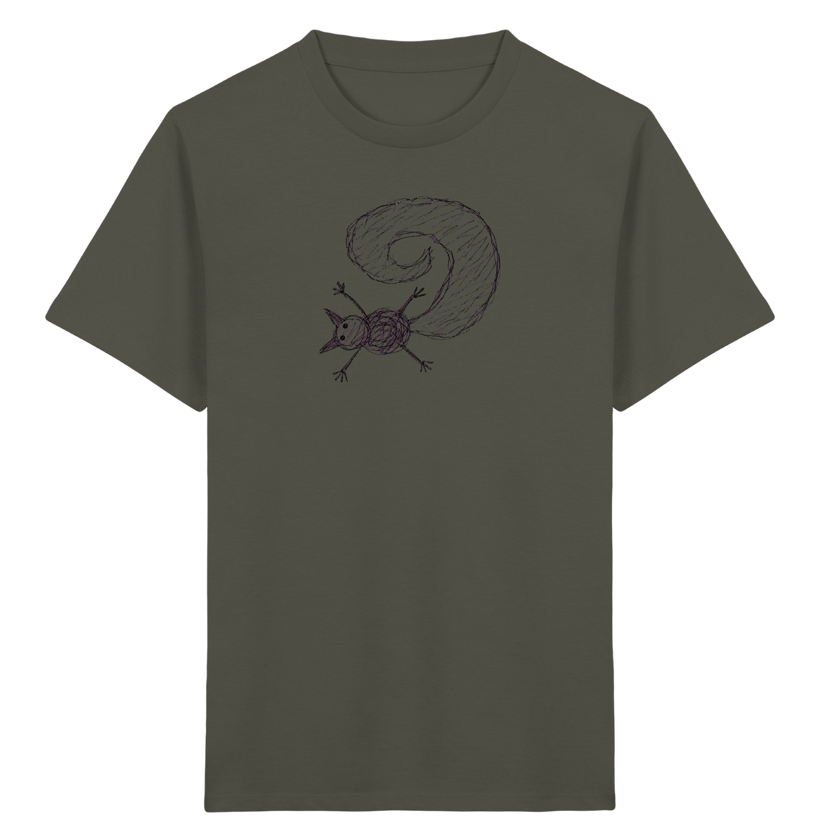 Eichhörnchen von oben Shirt - Kinder Bio T-Shirt