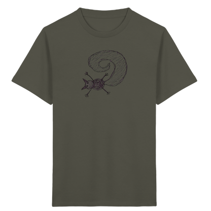 Eichhörnchen von oben Shirt - Kinder Bio T-Shirt