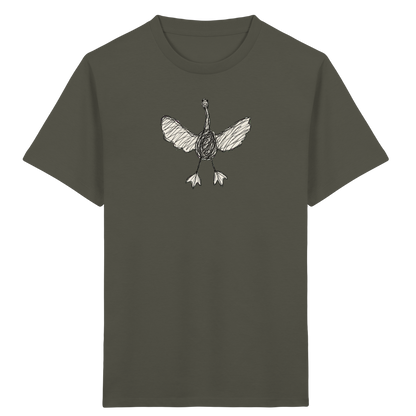 Gans landet von oben - Kinder Bio T-Shirt