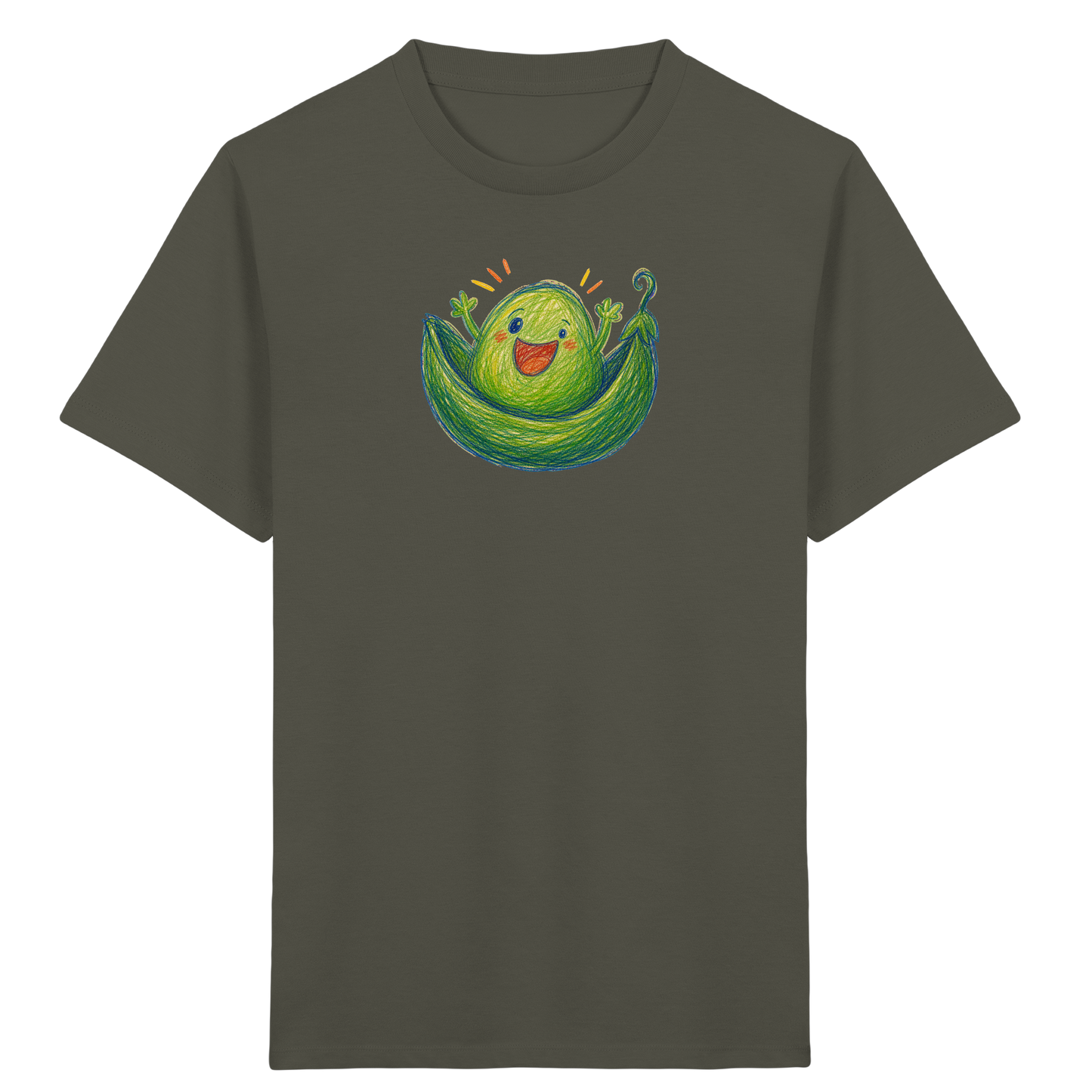 Kichererbse Monster Kinder Shirt - Kinder Bio T-Shirt