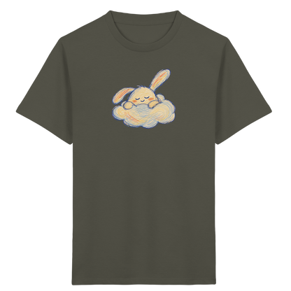 Schlafmonster im weichen Wolkenbett - Kinder Bio T-Shirt
