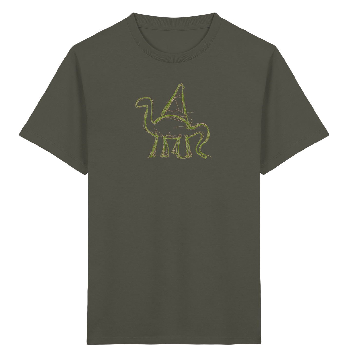 Krakeldino mit Schultüte - Kinder Bio T-Shirt