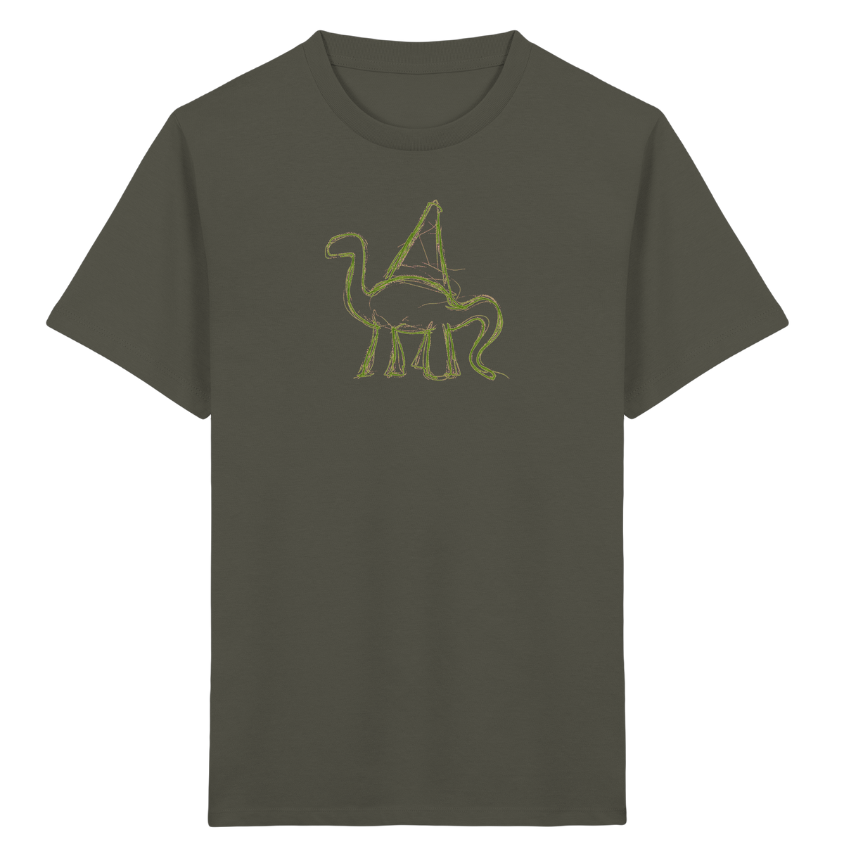 Krakeldino mit Schultüte - Kinder Bio T-Shirt