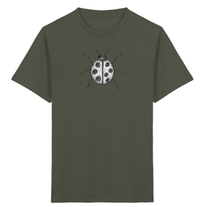 Marienkäfer von oben - Kinder Bio T-Shirt