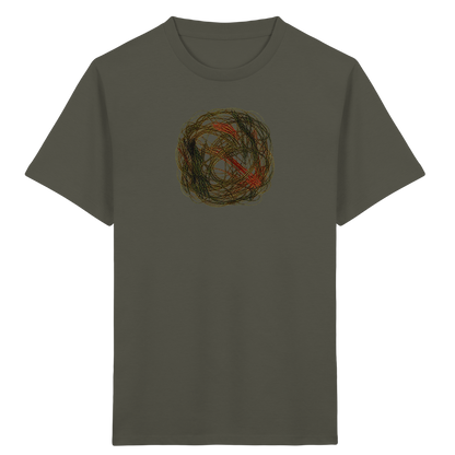 Wildes Kreide Knäuel Natur T-Shirt - Kinder Bio T-Shirt