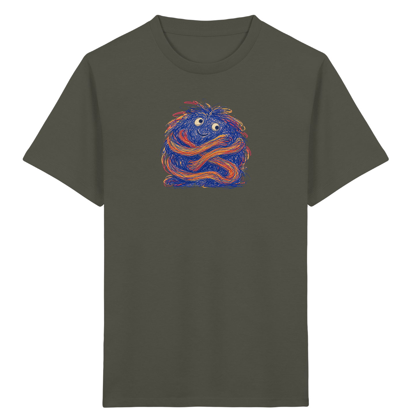 Knuddelknäuel Kritzelmonster Shirt - Kinder Bio T-Shirt