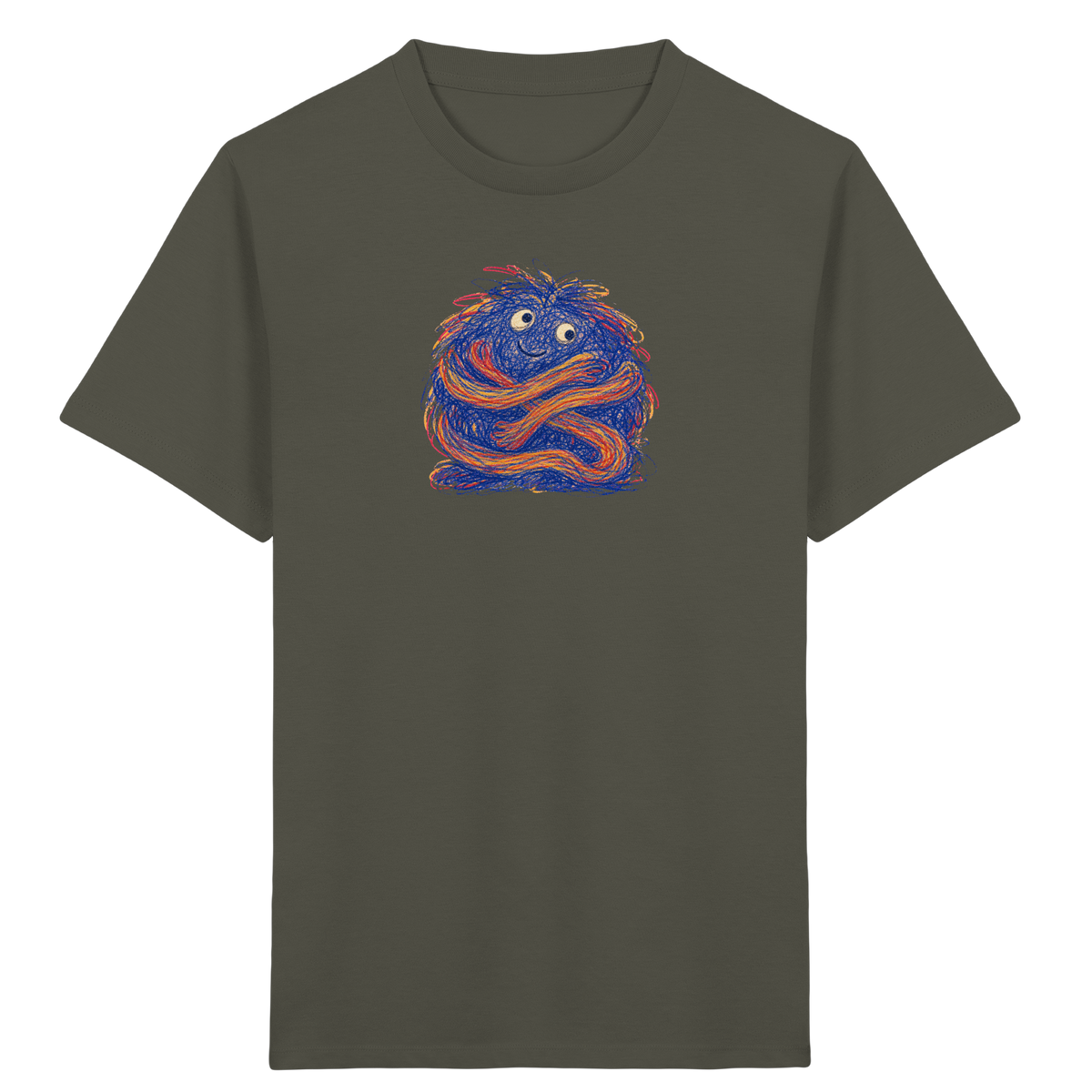 Knuddelknäuel Kritzelmonster Shirt - Kinder Bio T-Shirt