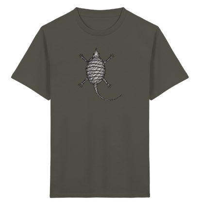 Gürteltier von oben - Kinder Bio T-Shirt