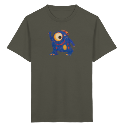 Kullerauge Kritzelmonster Kinder Shirt - Kinder Bio T-Shirt