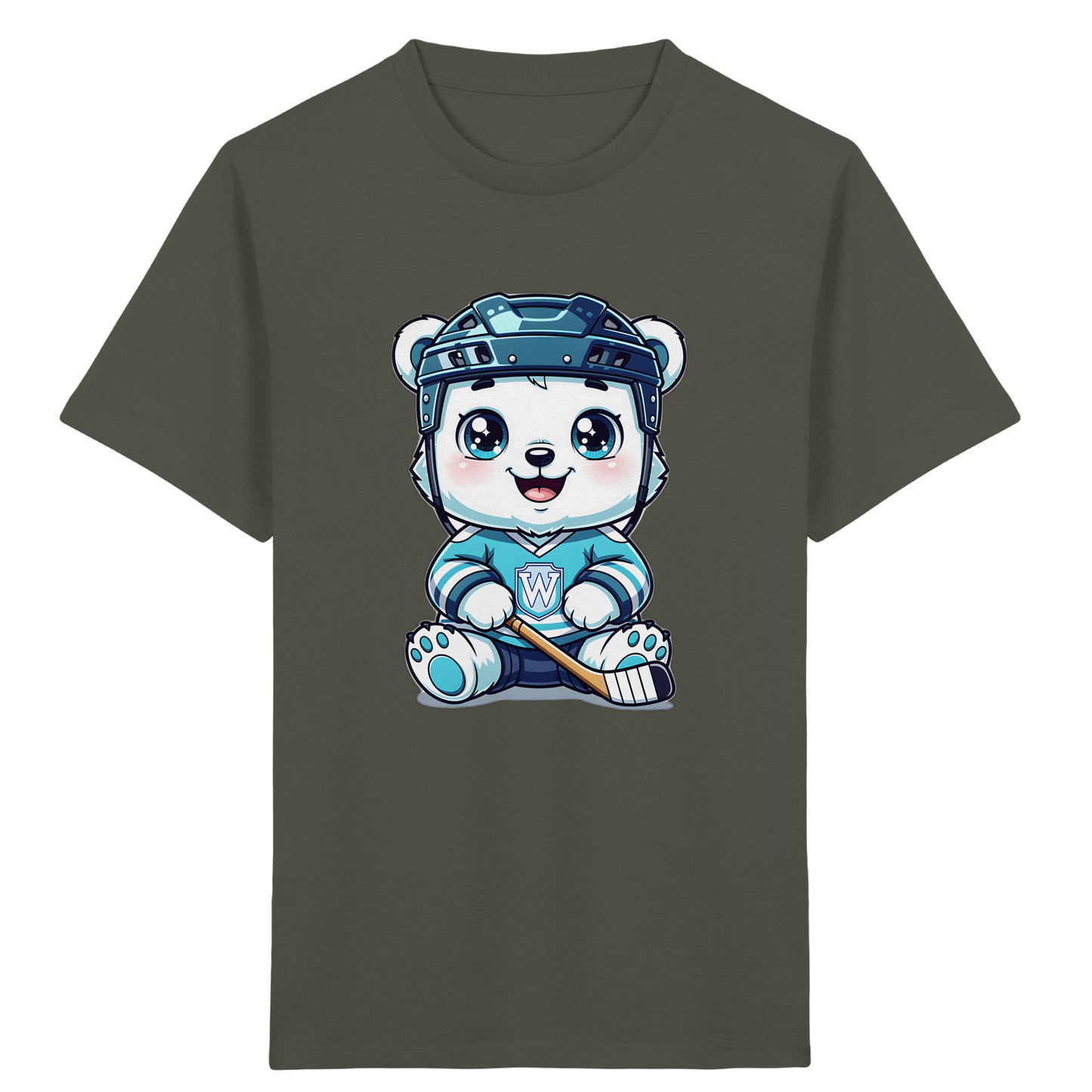 Eisbär Eishockey T-Shirt für Kinder