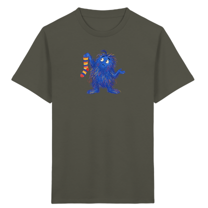 Sockensucher Monster Kinder T-Shirt - Kinder Bio T-Shirt