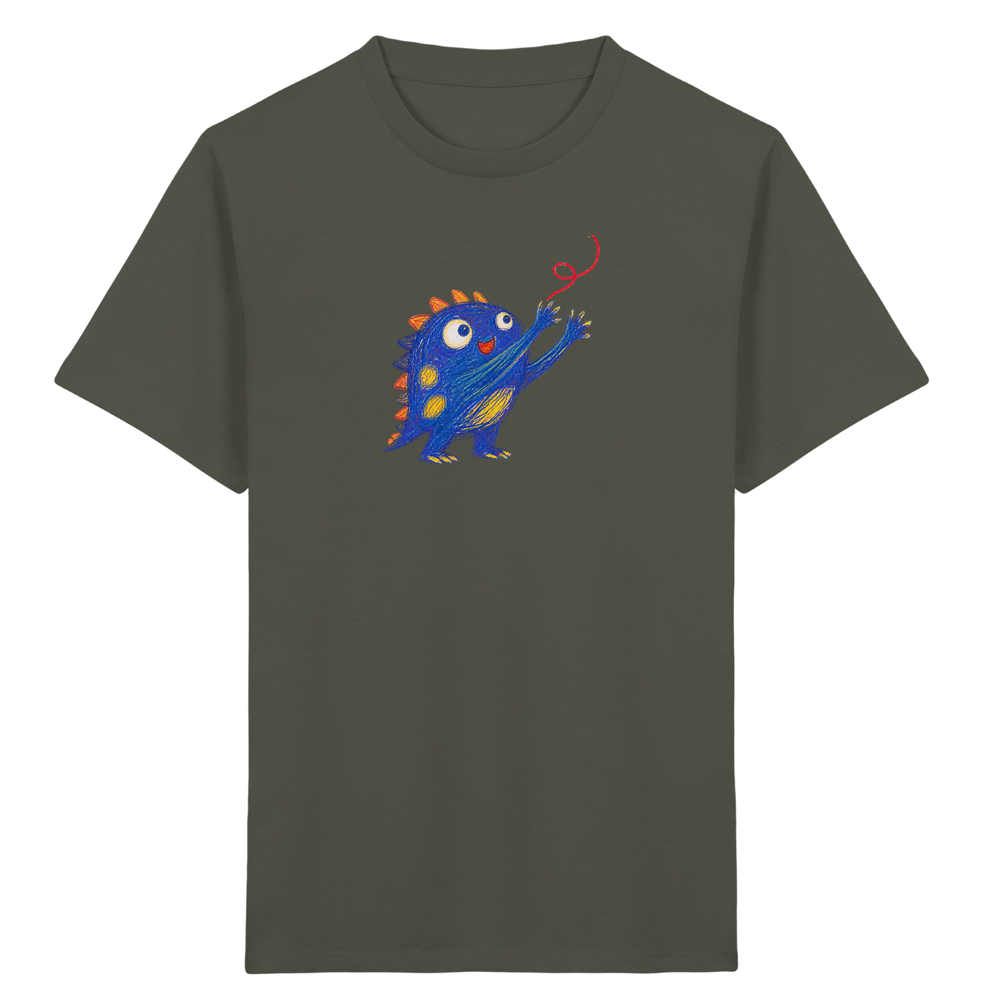 Fadenfänger Monster Kinder T-Shirt - Kinder Bio T-Shirt