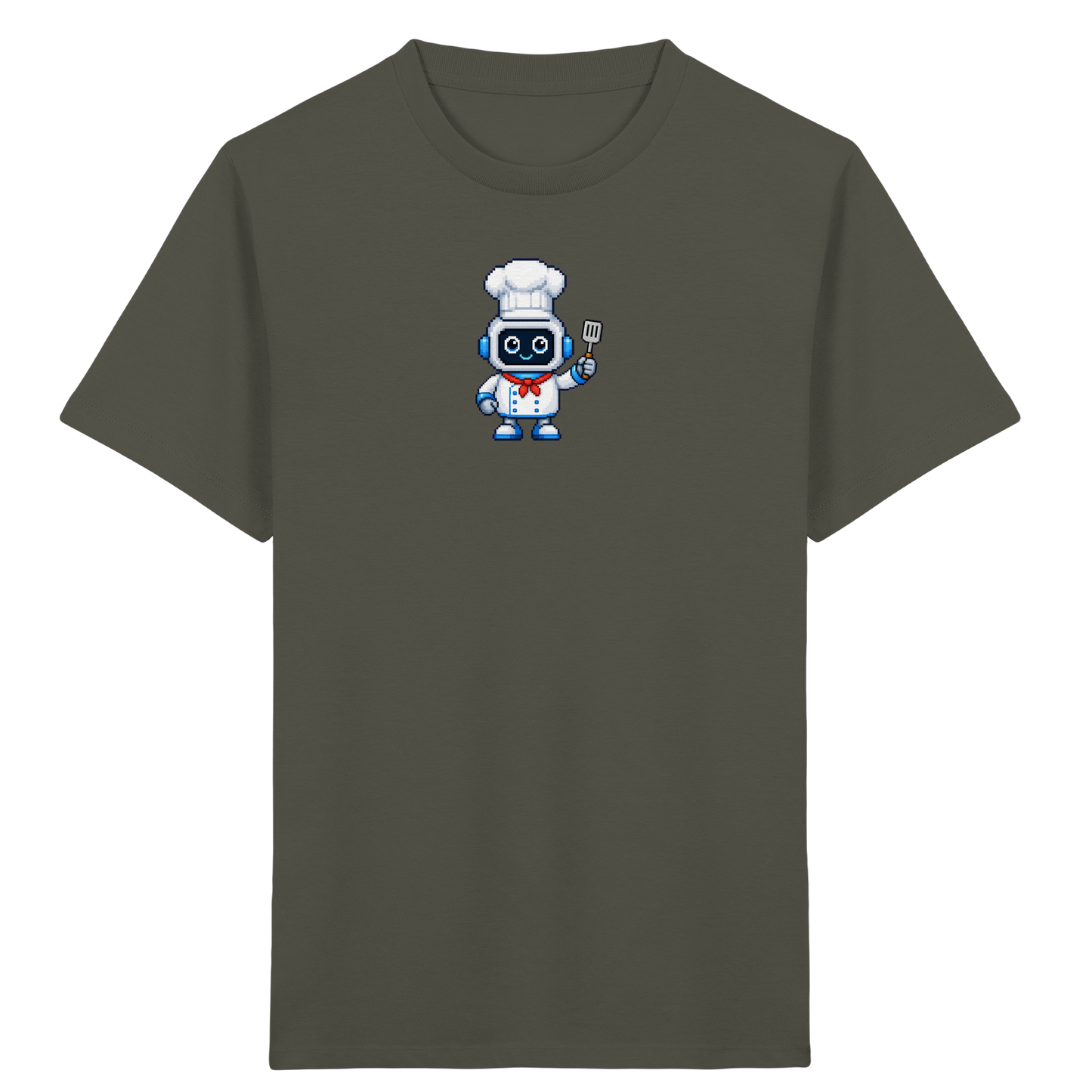 Pixel Roboter Koch: Dein Retro T-Shirt - Kinder T-Shirt