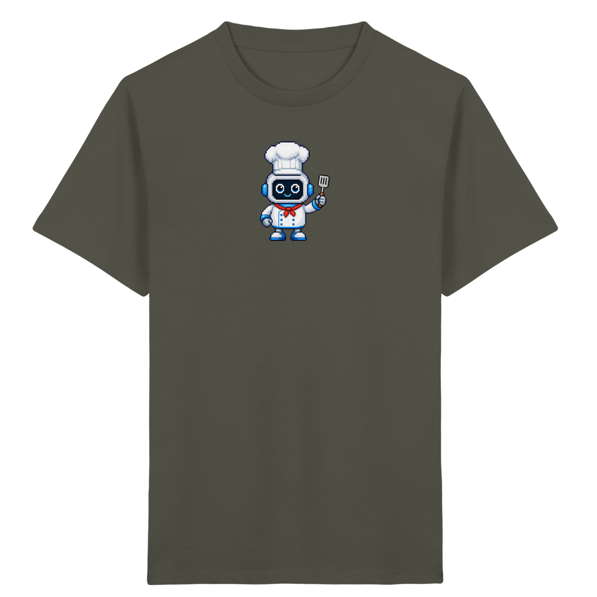 Pixel Roboter Koch: Dein Retro T-Shirt - Kinder T-Shirt