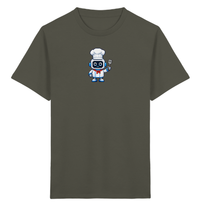 Pixel Roboter Koch: Dein Retro T-Shirt - Kinder T-Shirt