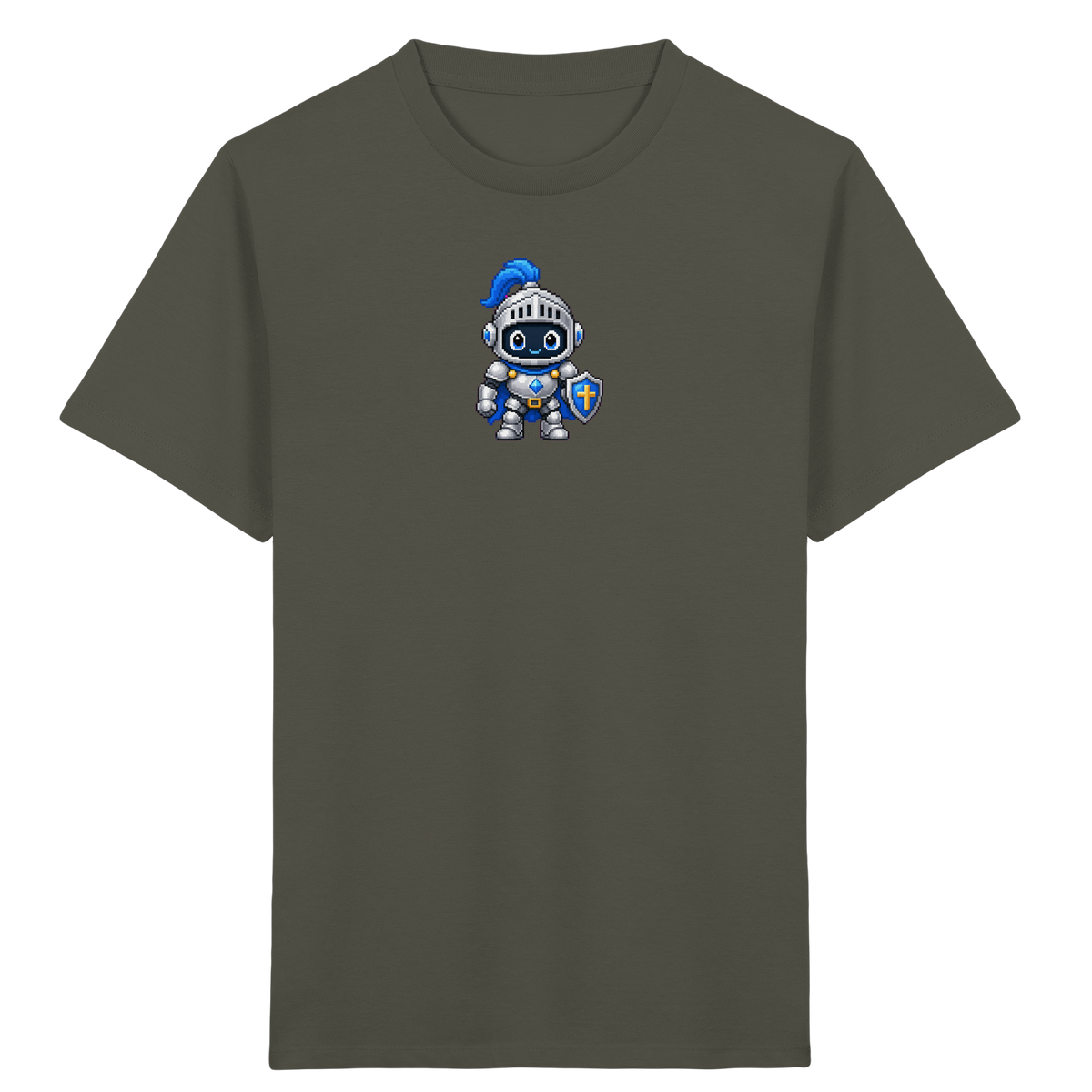 Pixel Ritter T-Shirt: Held im Spiel - Kinder T-Shirt