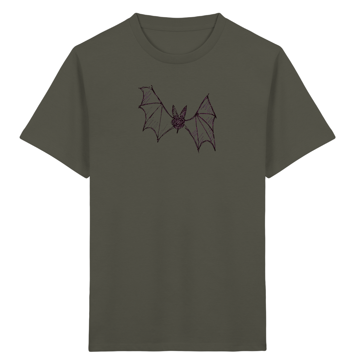 Fledermaus von oben - Kinder Bio T-Shirt