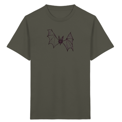 Fledermaus von oben - Kinder Bio T-Shirt