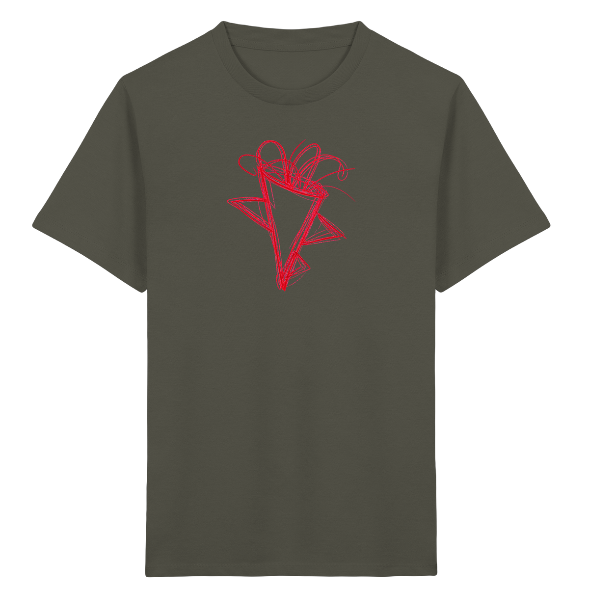 Tomatenrote Wackel-Schultüte - Kinder Bio T-Shirt