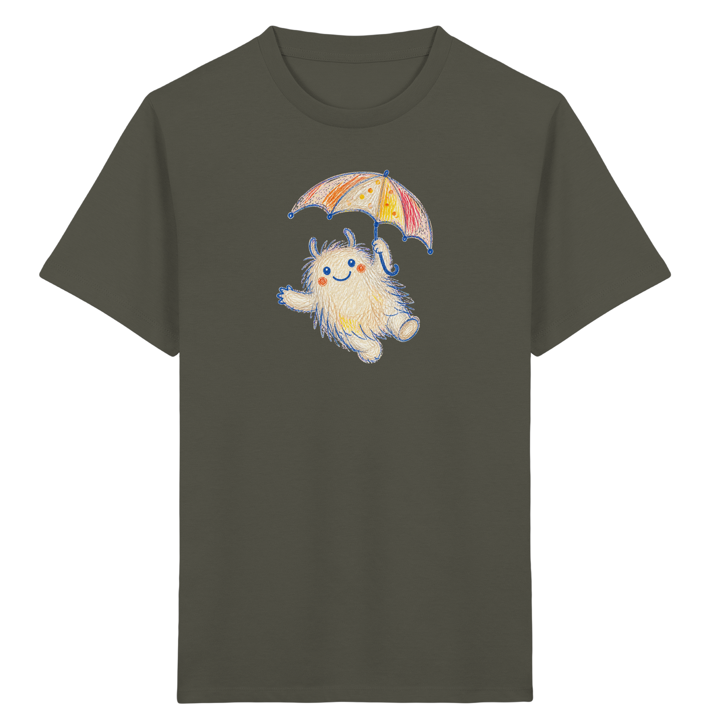Schirmflieger Monster Kinder T-Shirt - Kinder Bio T-Shirt