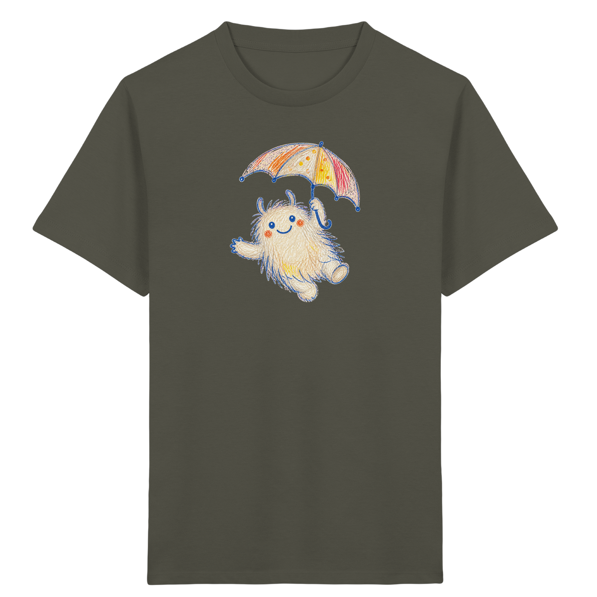 Schirmflieger Monster Kinder T-Shirt - Kinder Bio T-Shirt