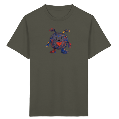 Herzknäuel Monster Kinder T-Shirt - Kinder Bio T-Shirt