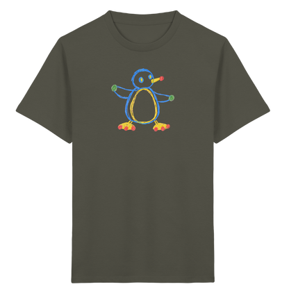 Farbpunkt Pinguin Kinder Shirt - Kinder Bio T-Shirt