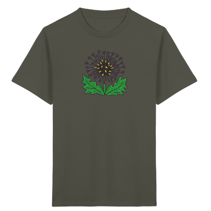 Kritzel Löwenzahn Kinder Shirt - Kinder Bio T-Shirt