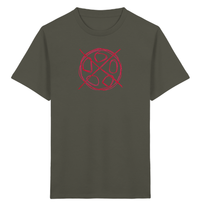 Krakel Fußball mit Stiften - Kinder Bio T-Shirt