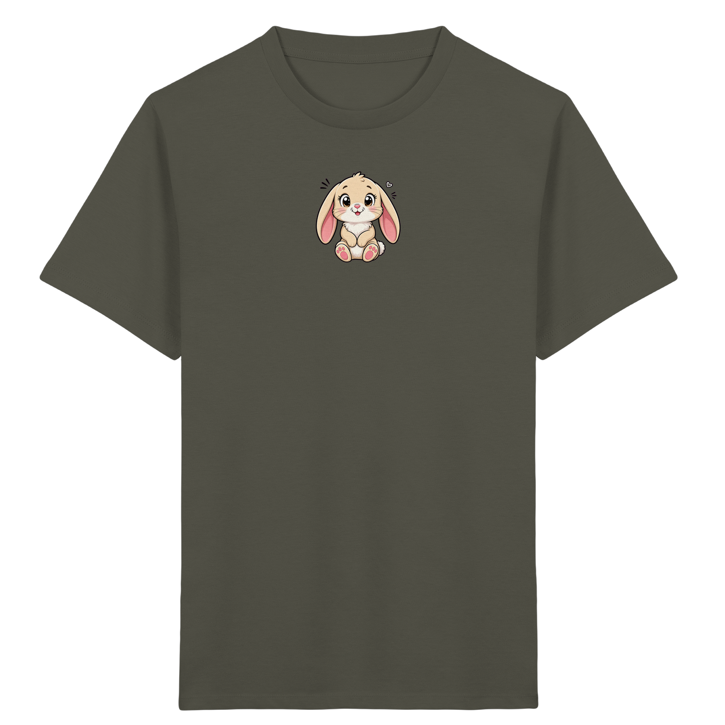Niedliches Häschen T-Shirt: Freundliche Pfoten - Kinder Bio T-Shirt
